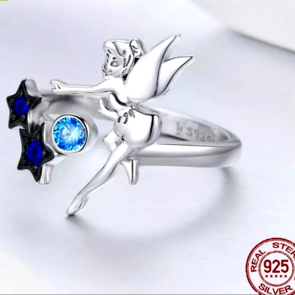Sterling Silver Tinkerbell Ring